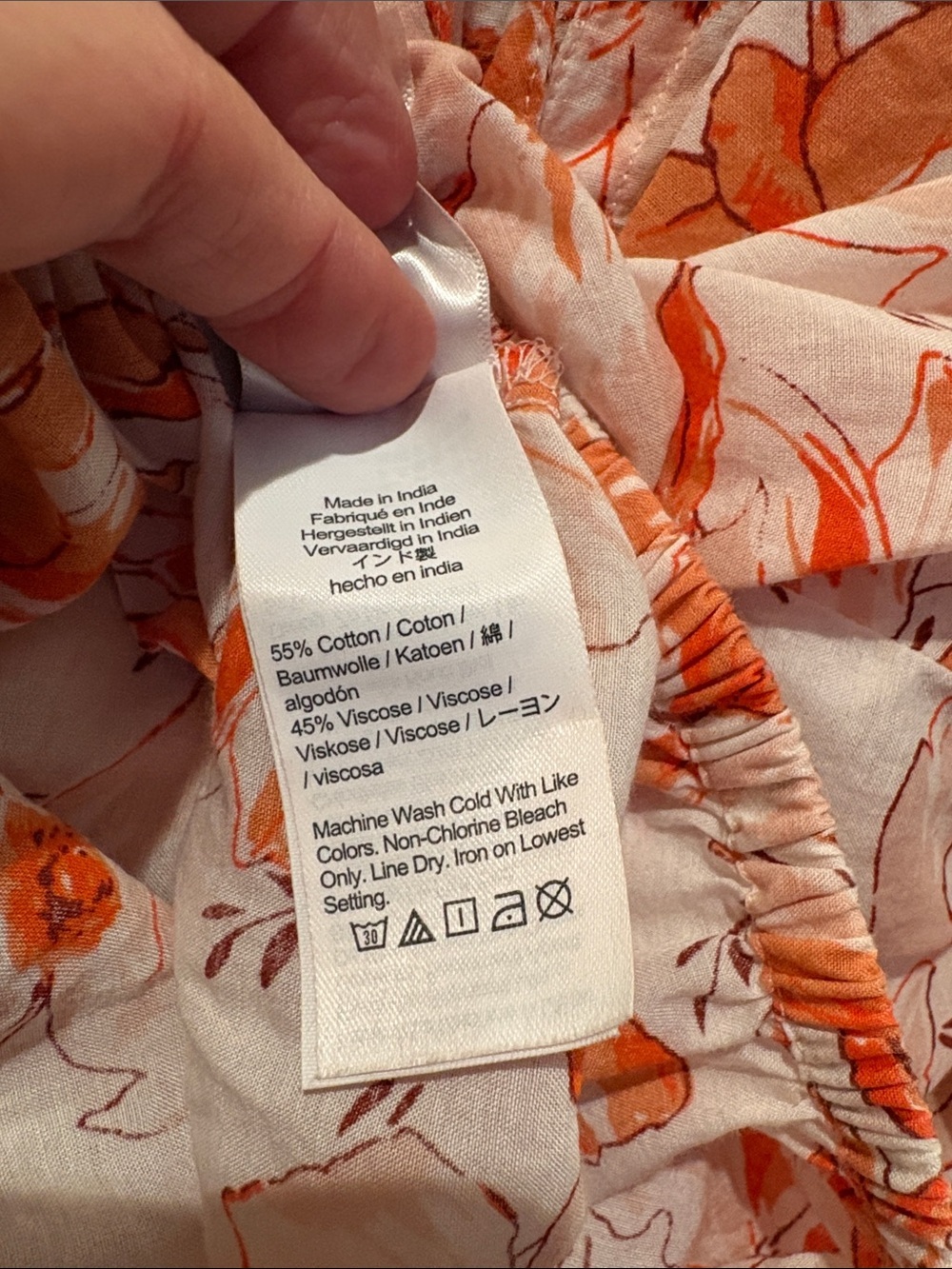 J. Crew Floral Peach & Orange Top ($135) - Picture 9 of 9